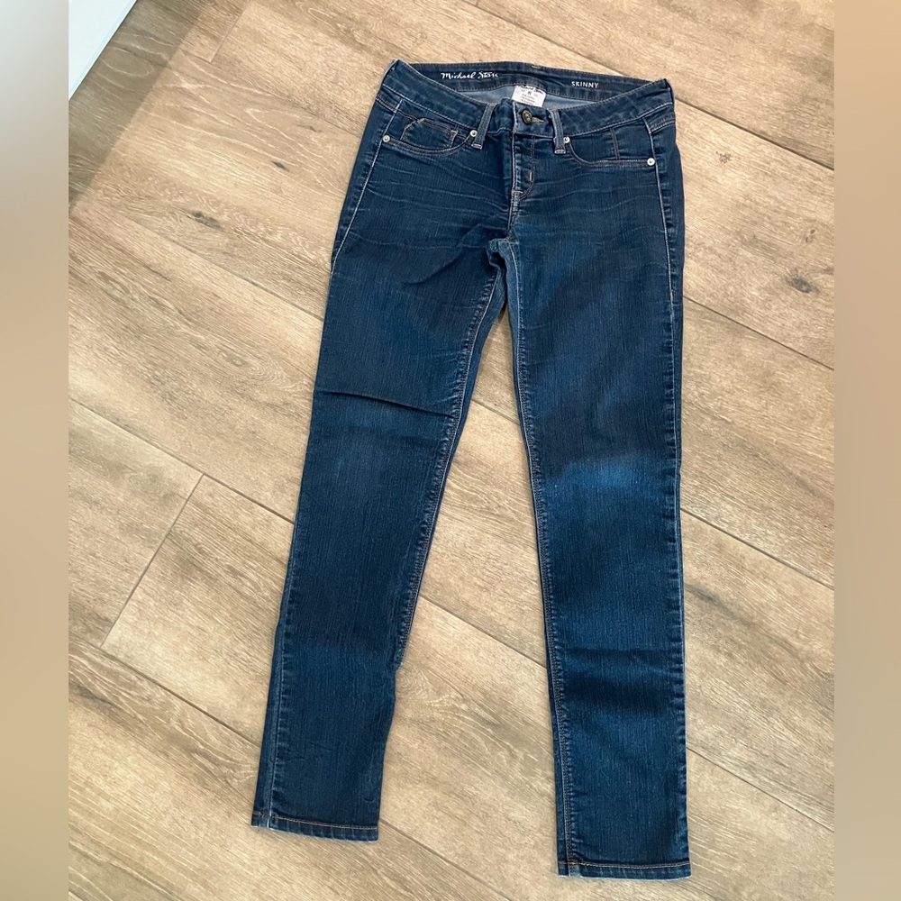 Michael Stars Deep Indigo Skinny Jeans